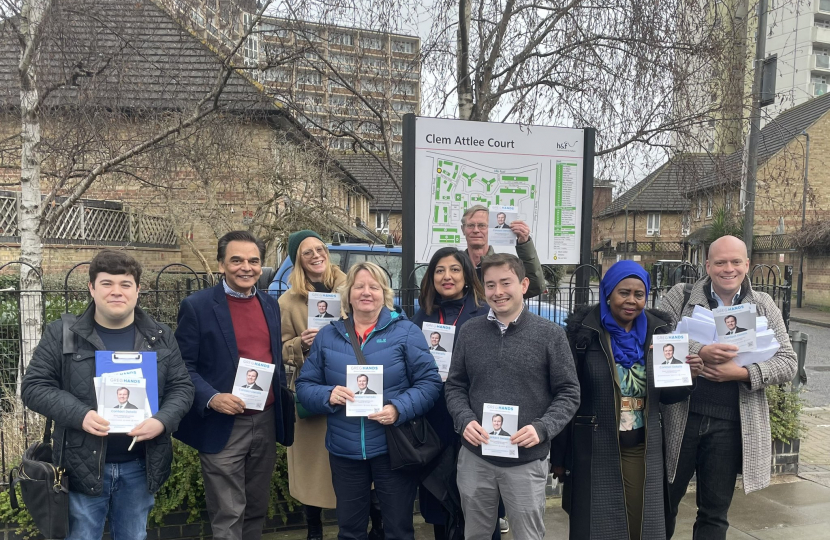 Canvassing in Clem Atlee